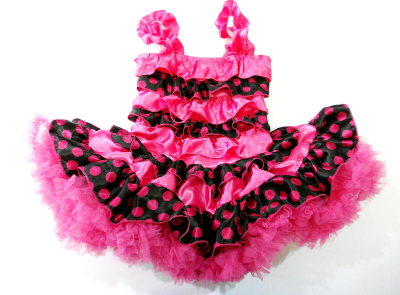 Hot Pink Ruffles Cupcake Dress