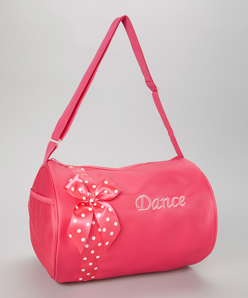 Hot Pink Bow Hot Pink Dance Bag