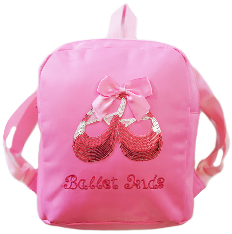 Pink Sequins "Ballet Kids" Back Pack
