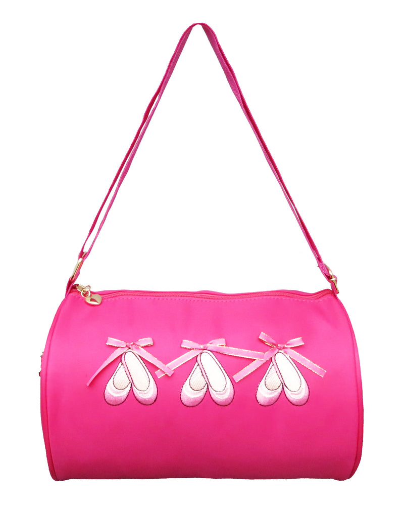 Hot Pink Tri Ballet Shoes Duffel