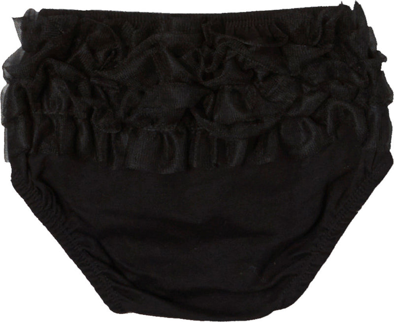 Black Ruffle Bloomer