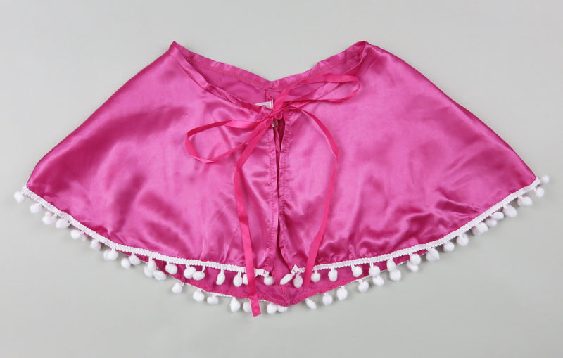 Hot Pink Anna Short Cape
