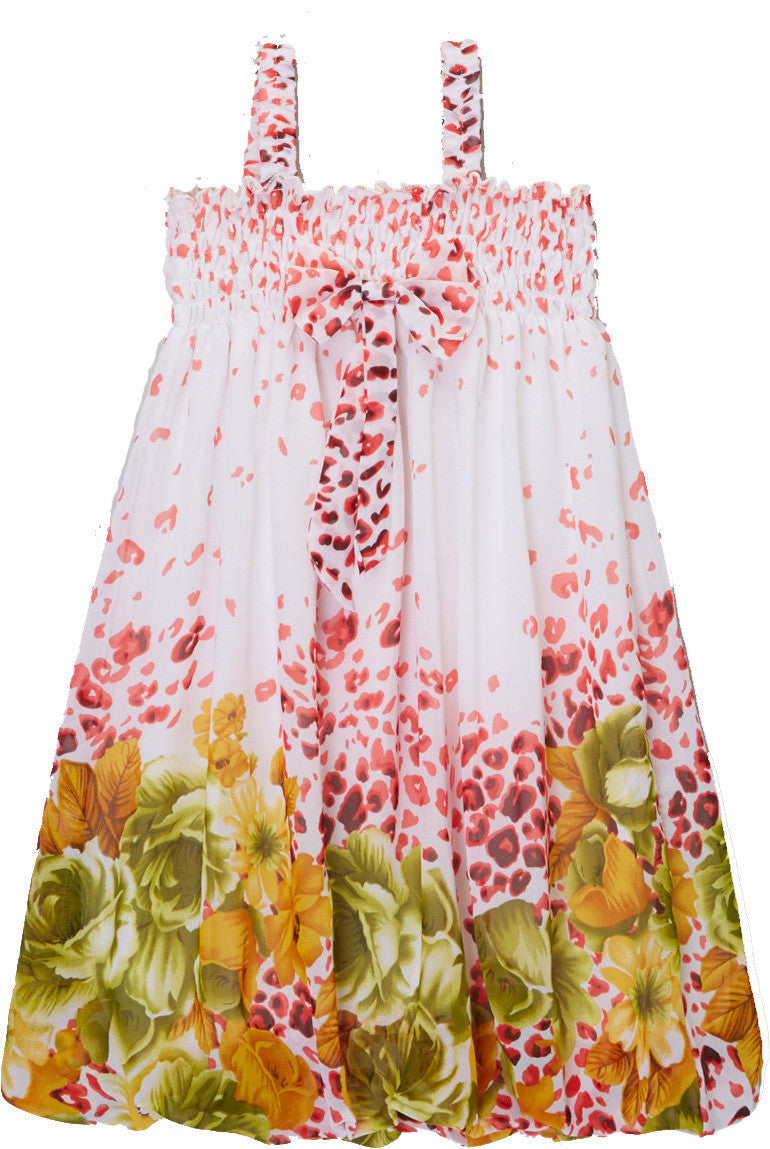 chiffon baby doll dress White Floral Chiffon Dress - Babydoll Mini Dress - Chiffon Dress