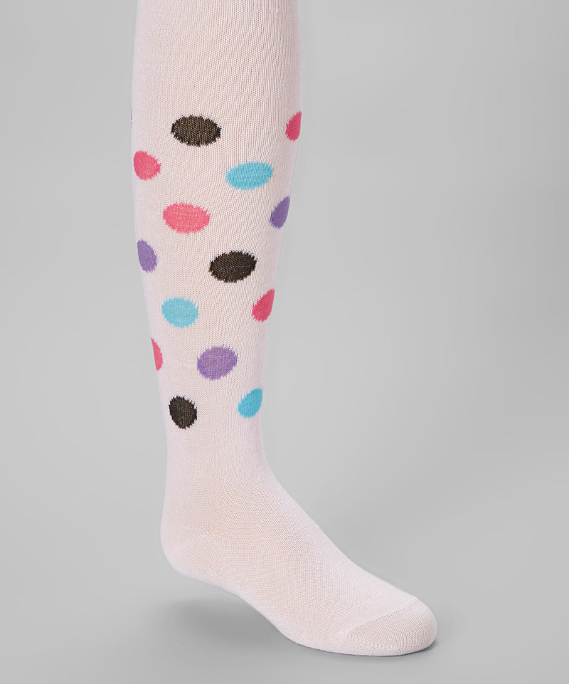 Pink Polka Dot Tights