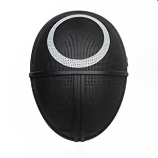 Squid Game Mask Halloween Costume Cosplay Face Cover (Circular)