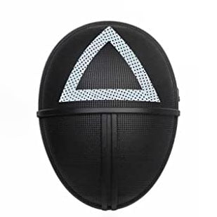 Squid Game Mask Halloween Costume Cosplay Face Cover (Triangle)
