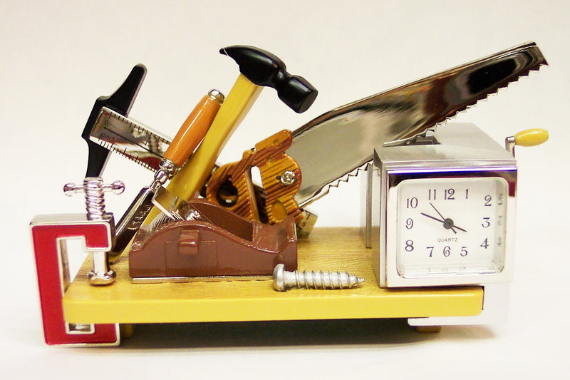 Woodworker Collectible Mini Clock