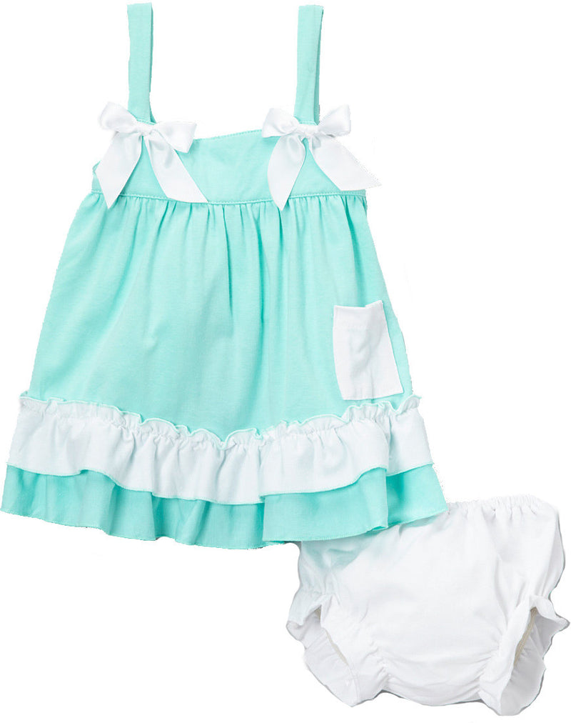 Green White Swing Top Set