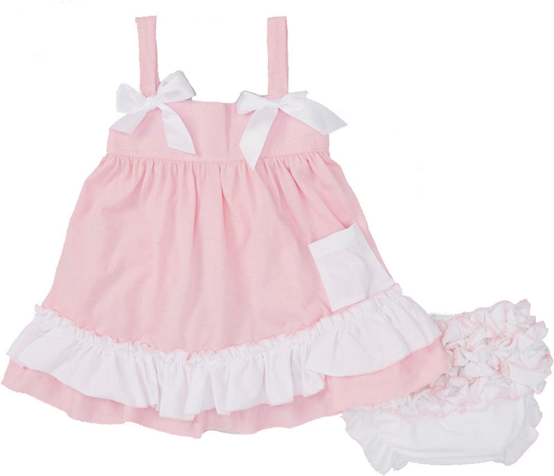 Pink & White Swing Top Set