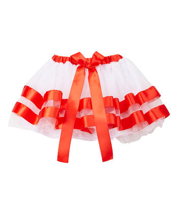 red and white tutu dress Marryshe - Girl Formal Dresses