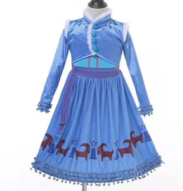 Frozen Adventure Anna Costume Dress