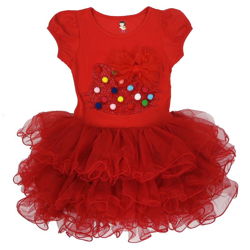 Red Cat Bow Dress