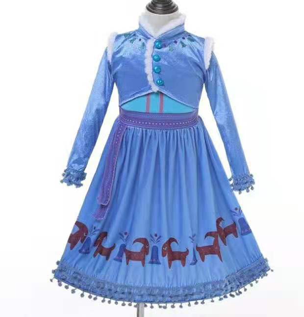 Winter AN Long Sleeve Costume Dress