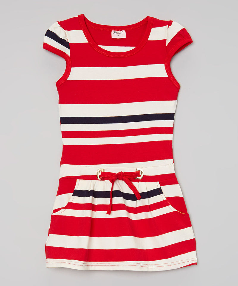 Red Stripe Dress