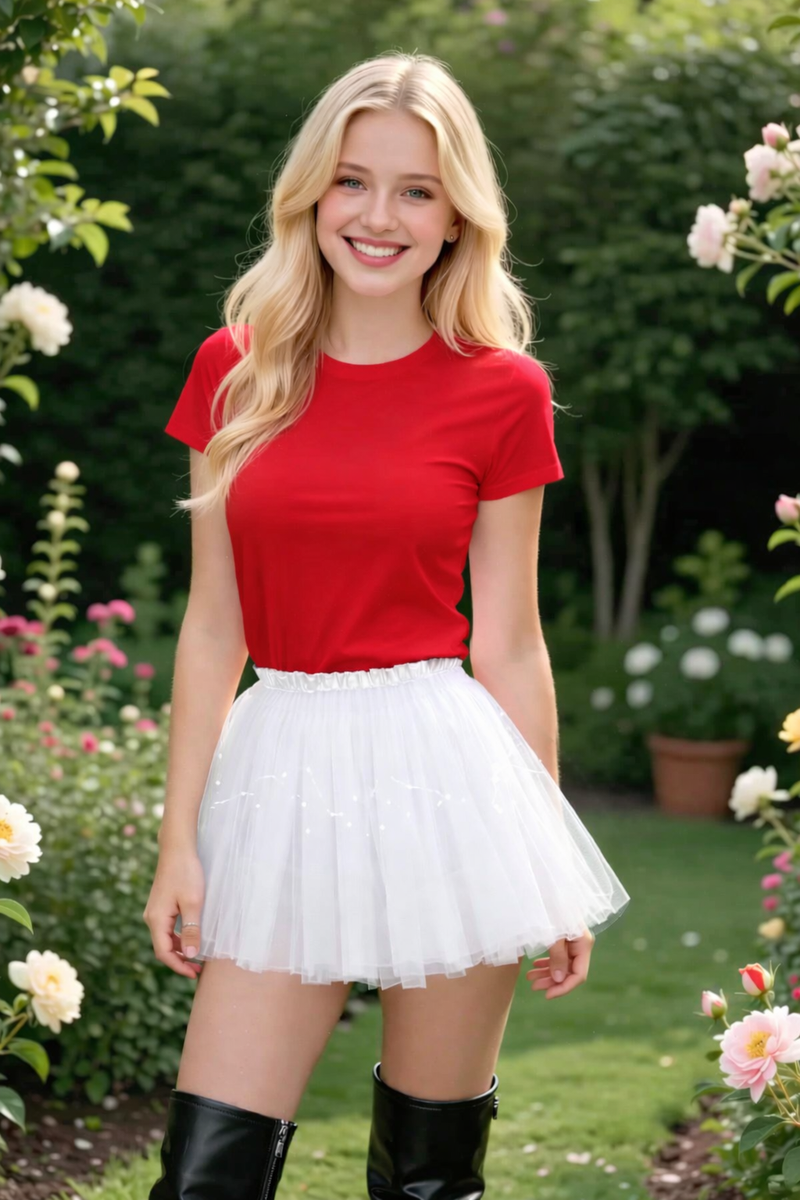 White LED Light Up Tutu (Adult)