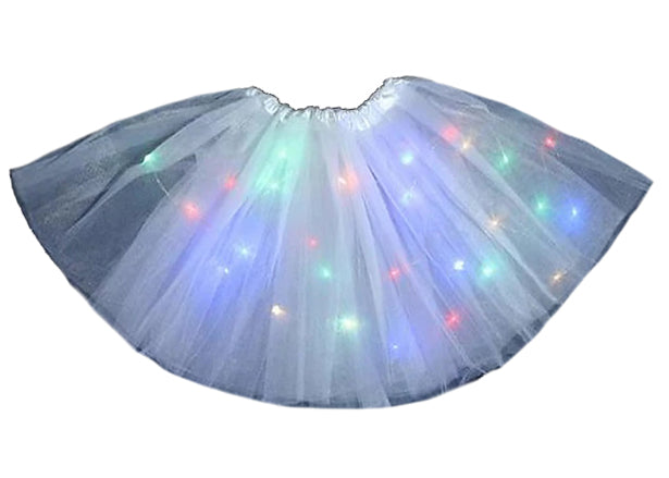White LED Light Up Tutu (Adult)