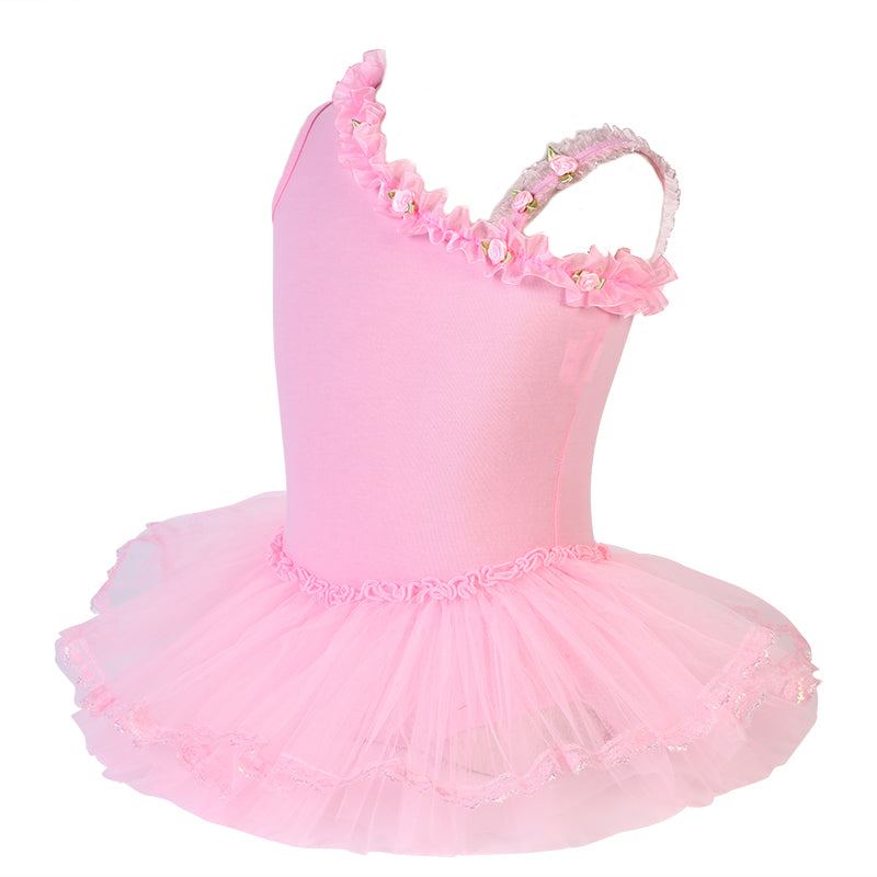 Pink Asymmetrical Ballet Dress