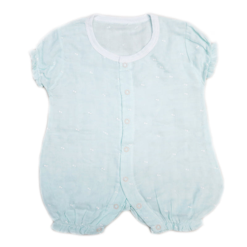 Green Dot Unisex baby Sleeve Bodysuit Summer Cotton Toddler Rompers