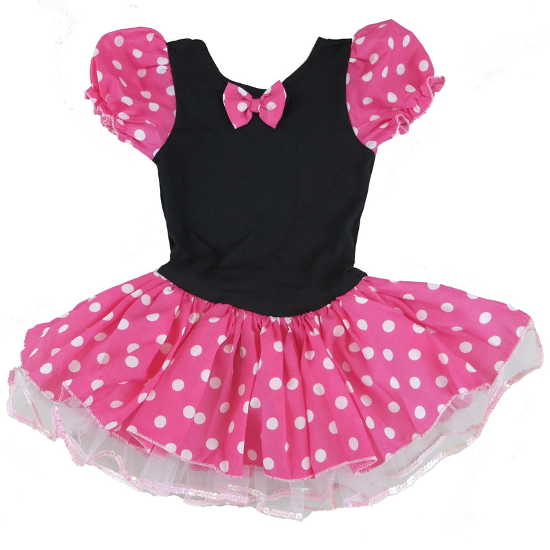 Mini Pink-Black Ballet Dress