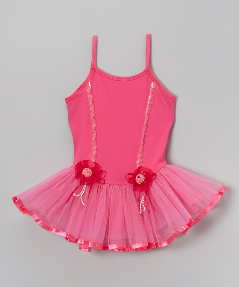 Hot Pink 2 Hat Ballet  Dress