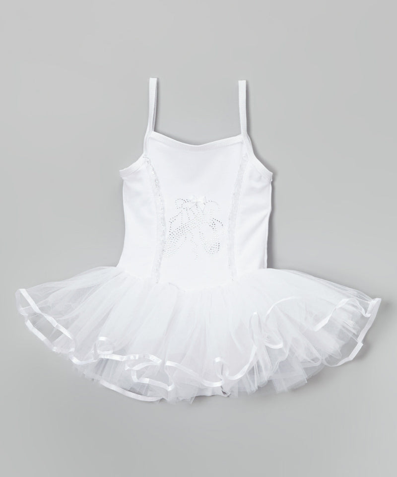 White Ballet Shoe Ballet  Dress