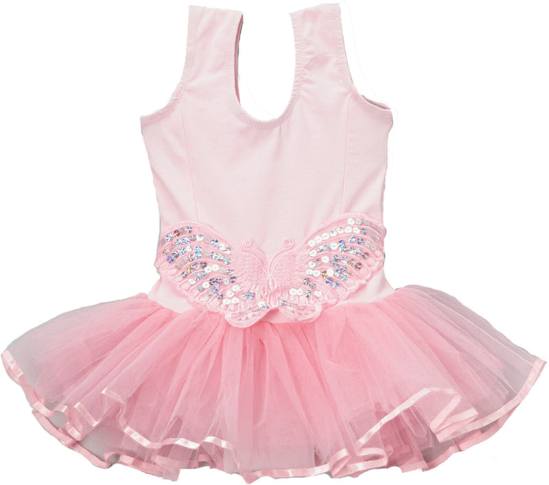 Pink Butterfly Ballet Dress