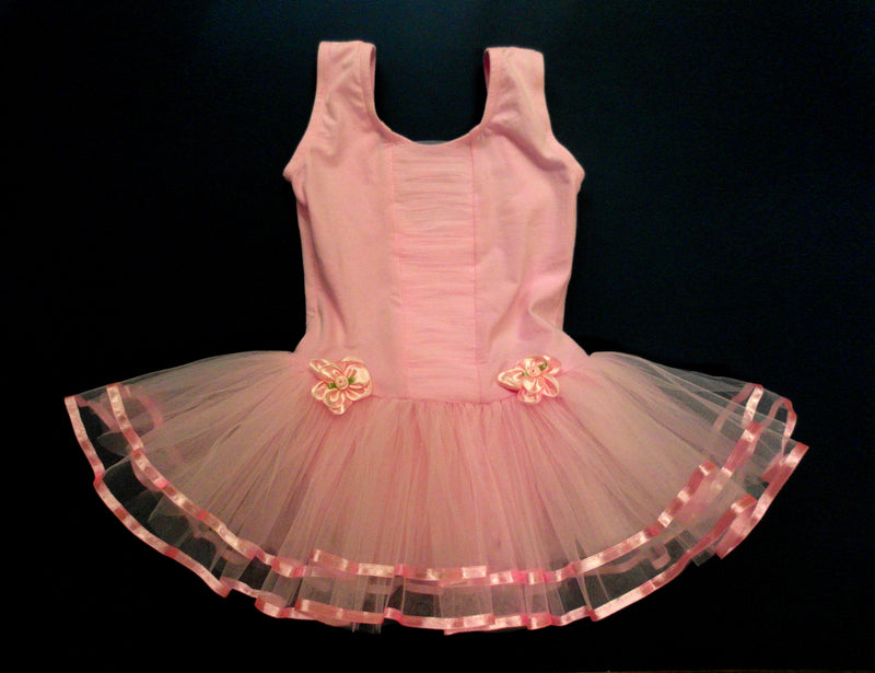 Pink Ruffle -Front Ballet Dress