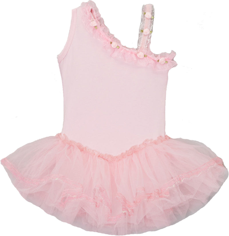 Pink Asymmetrical Ballet Dress