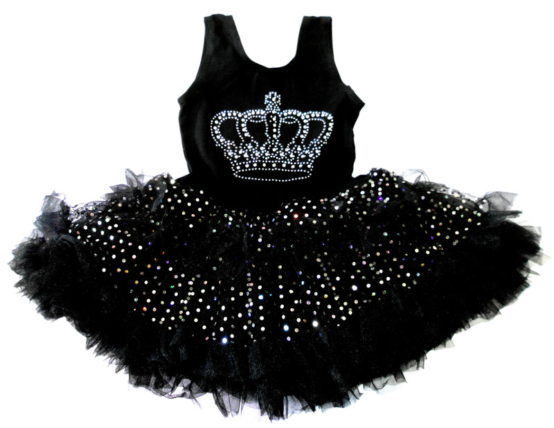Black Crown Sparkly Petti Dress