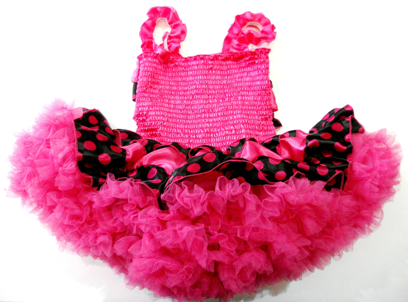 Hot Pink Ruffles Cupcake Dress