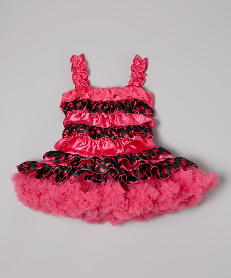 Hot Pink Ruffles Cupcake Dress