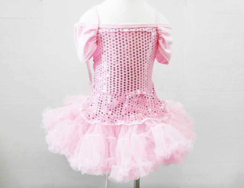 Pink Sequin Princess Dress