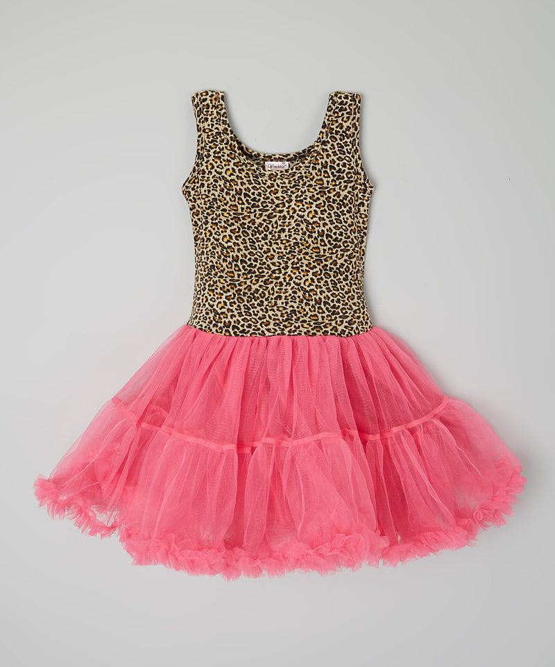 Leopard Hot Pink Dress