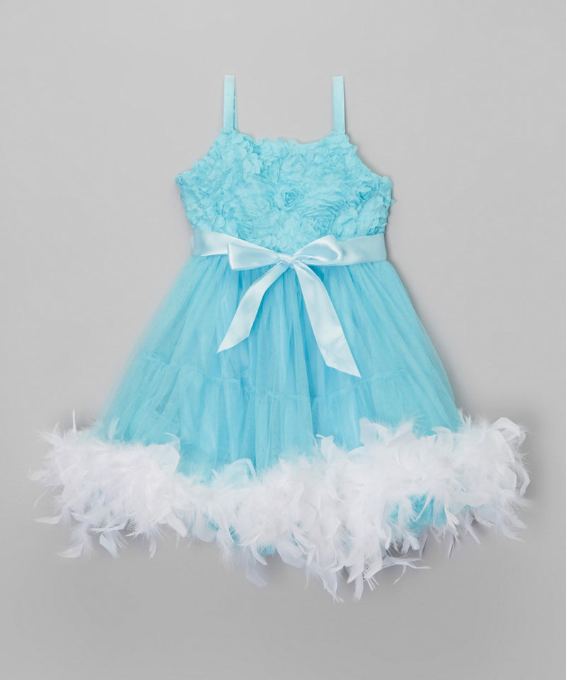 Frozen Feather Dress