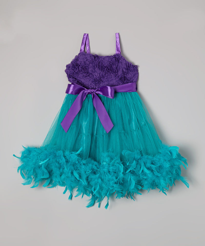 Mermaid Feather Dress