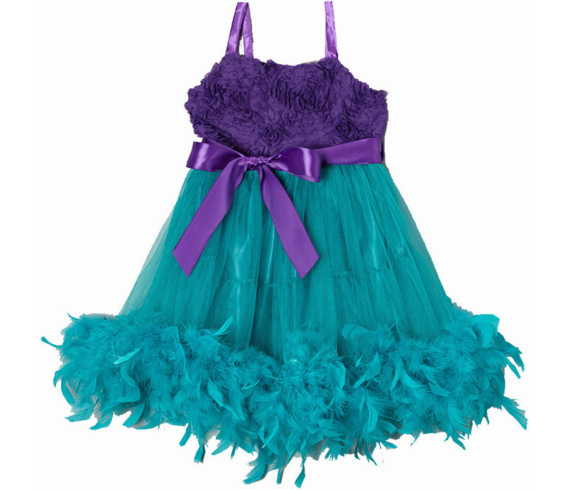 Mermaid Feather Dress