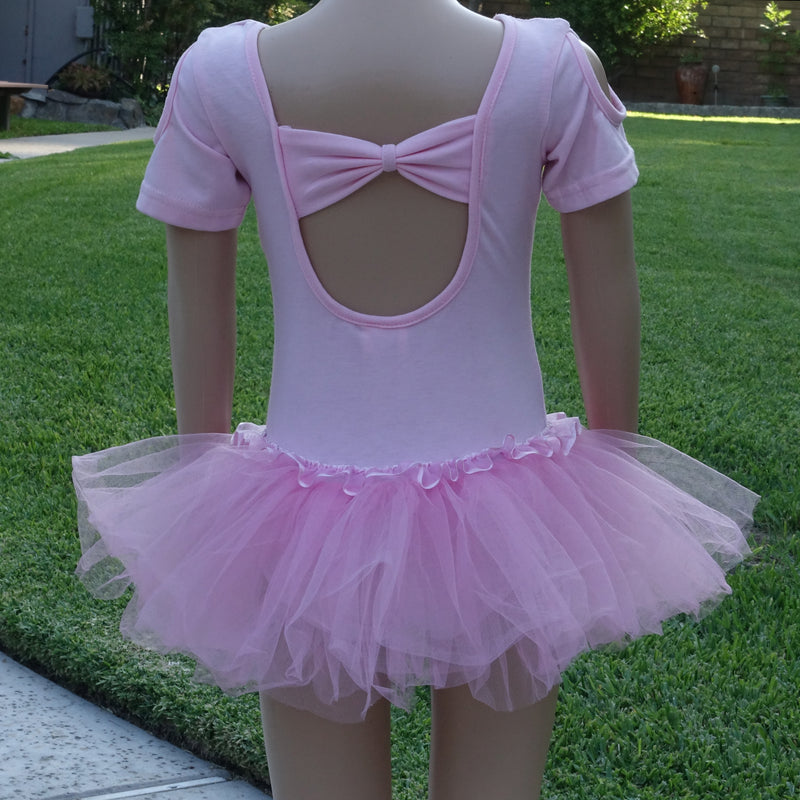 Pink Glitter Ballet Slipper Ballet Dress