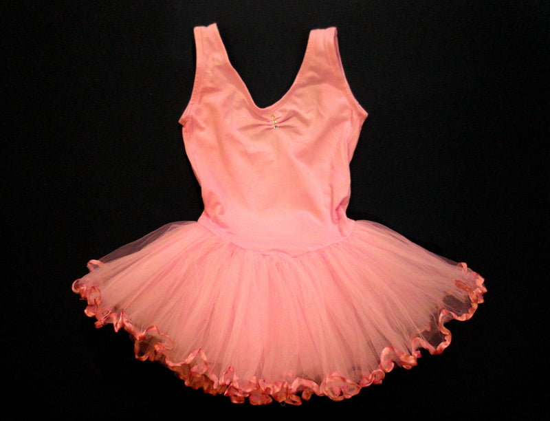 Pink  Rhinestone Ballet  Dress