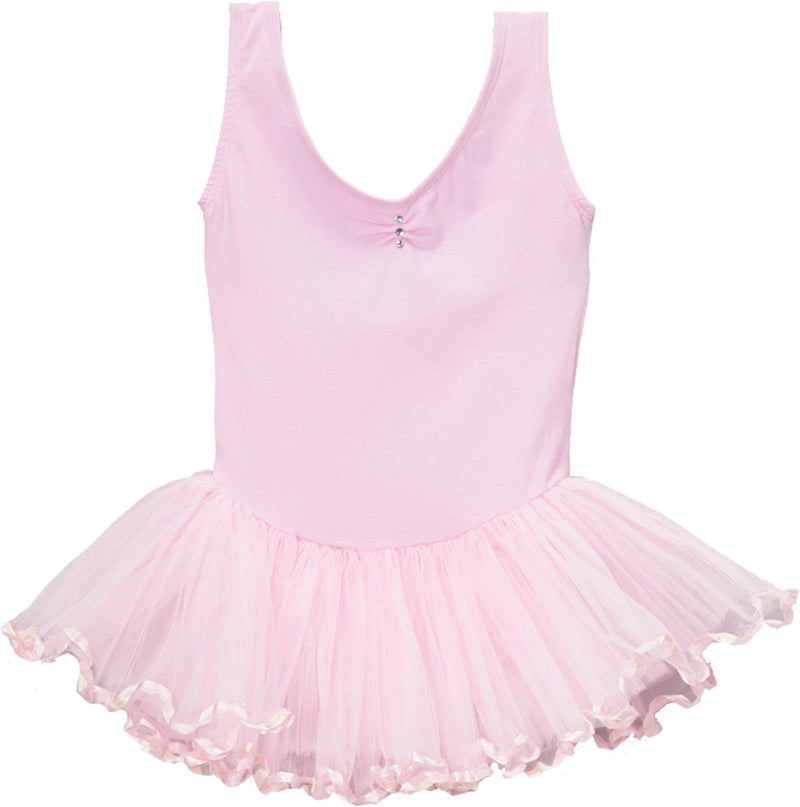 Pink  Rhinestone Ballet  Dress
