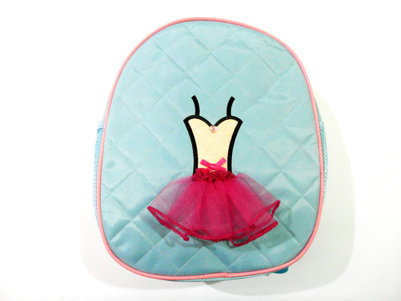 Blue Back Pack With Dance Tutu