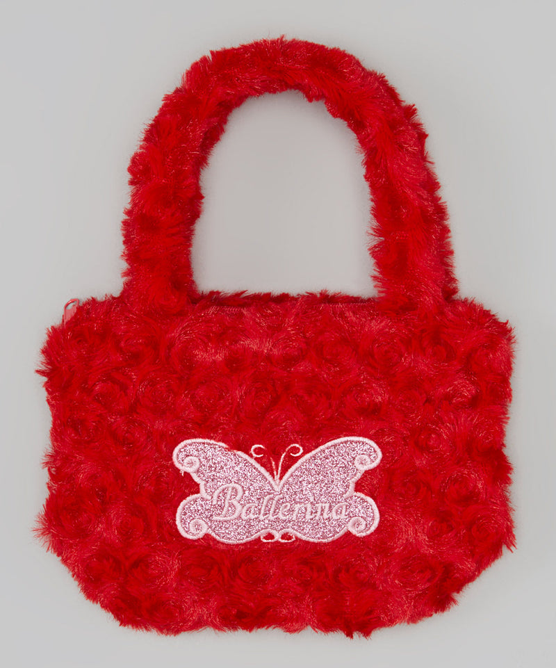 Red Ballerina Velvet Purse