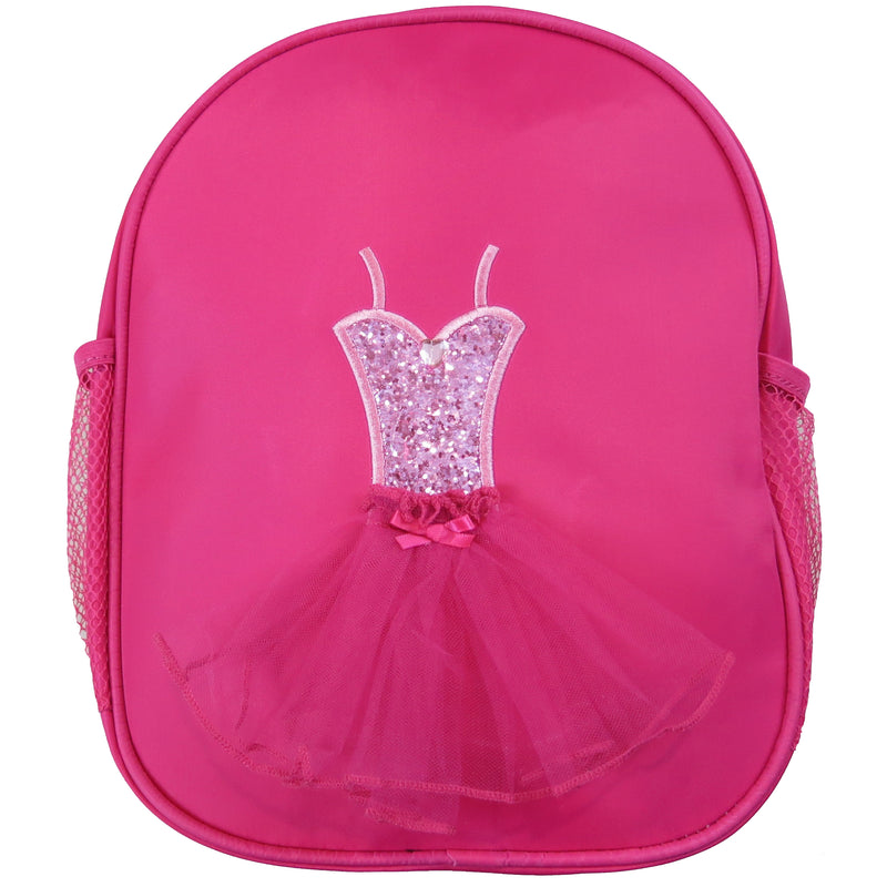 Hot Pink Back Pack With Glitter Tutu