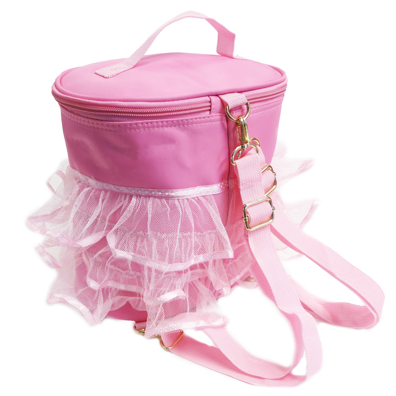 Pink Back Pack With Tutu Decoration