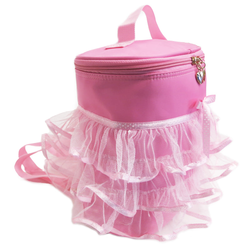 Pink Back Pack With Tutu Decoration