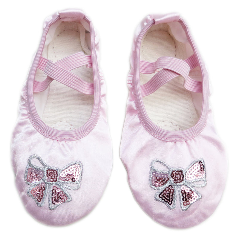 Pink Satin Ballet Shoes