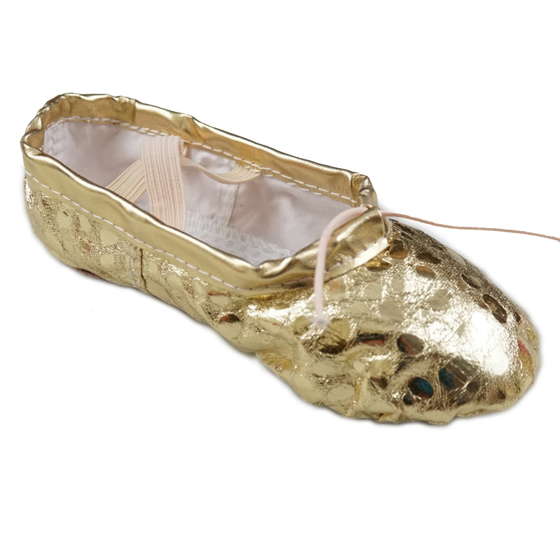 Gold Ballet Shoes