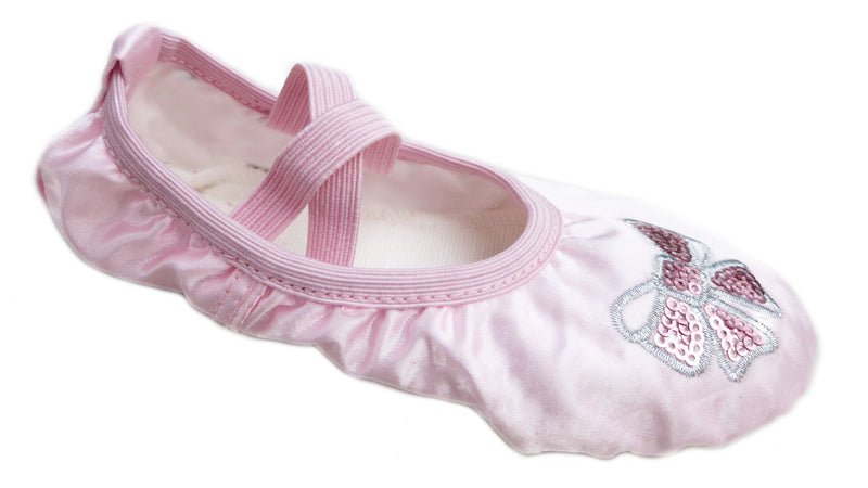 Pink Satin Ballet Shoes