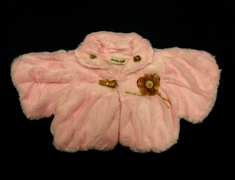 Pink Flower Short Coat