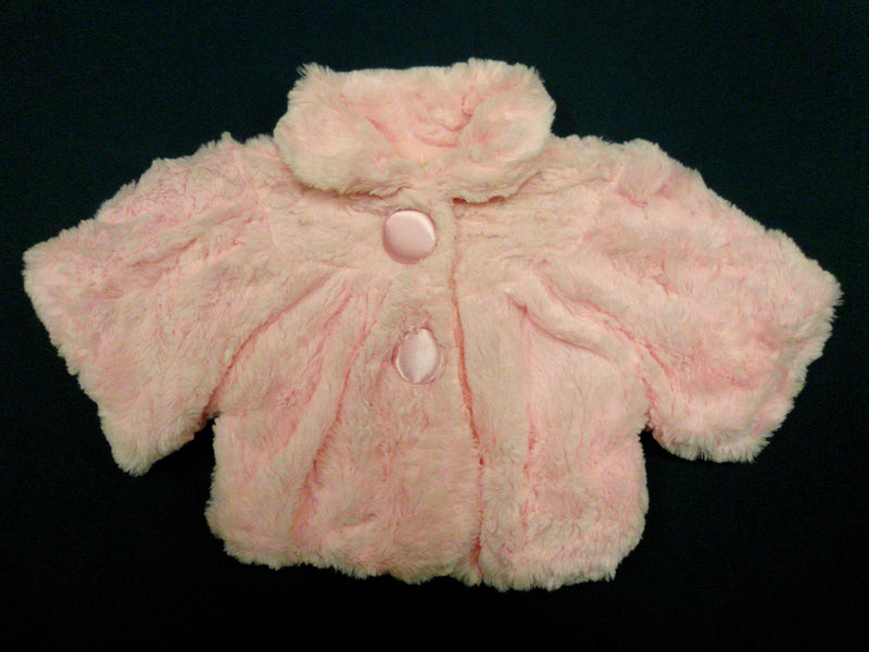 Pink Button Short Coat