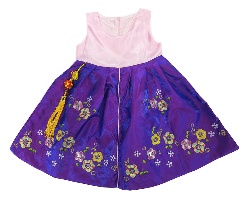 Pink/Purple Korean Robe Style Dress